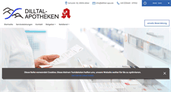 Desktop Screenshot of dilltal-apo.de